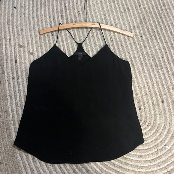 J crew 100% silk racerback camisole top size 2P - Picture 5 of 5